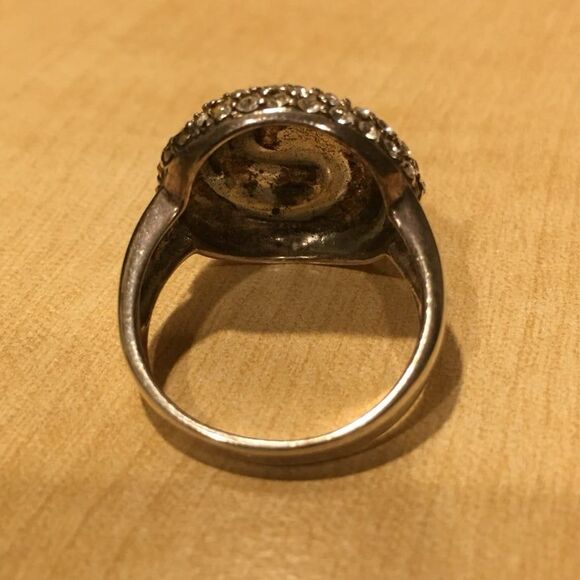 Steel by Design Marcasite Ring size 9 - Picture 3 of 3